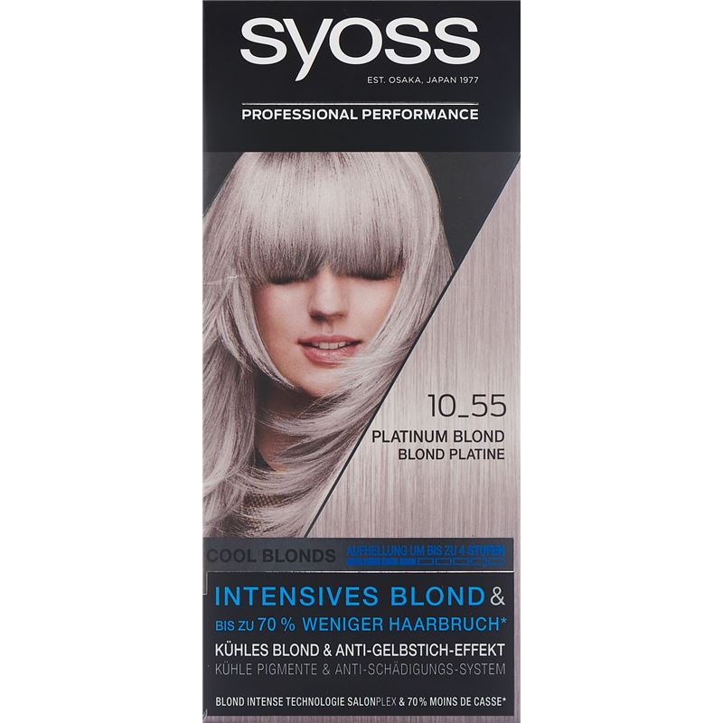 SYOSS Blond Line 10-55 Platinum Blond