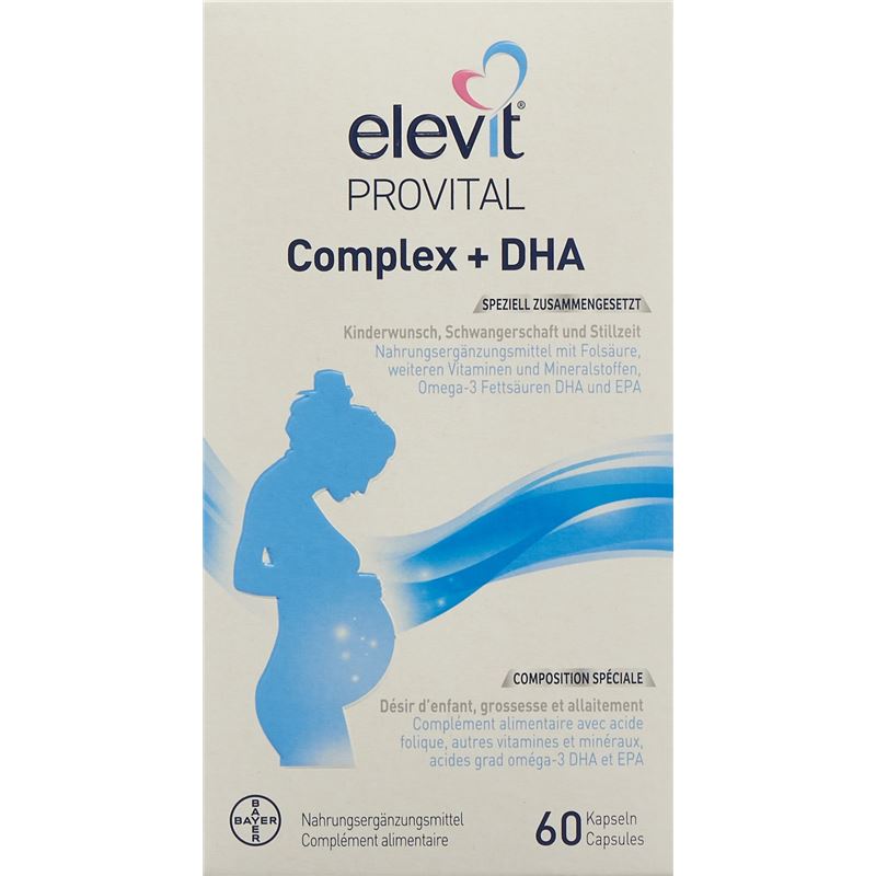 ELEVIT Provital Complex + DHA Kaps 60 Stk