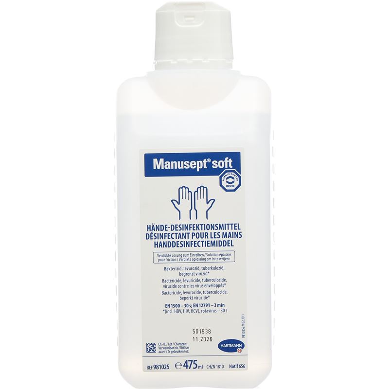 MANUSEPT soft Händedesinfektion Fl 475 ml