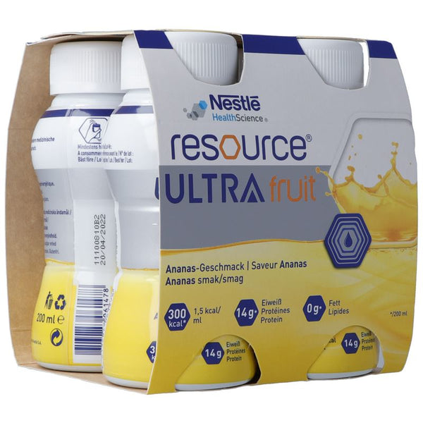 RESOURCE Ultra Fruit Ananas 4 Fl 200 ml