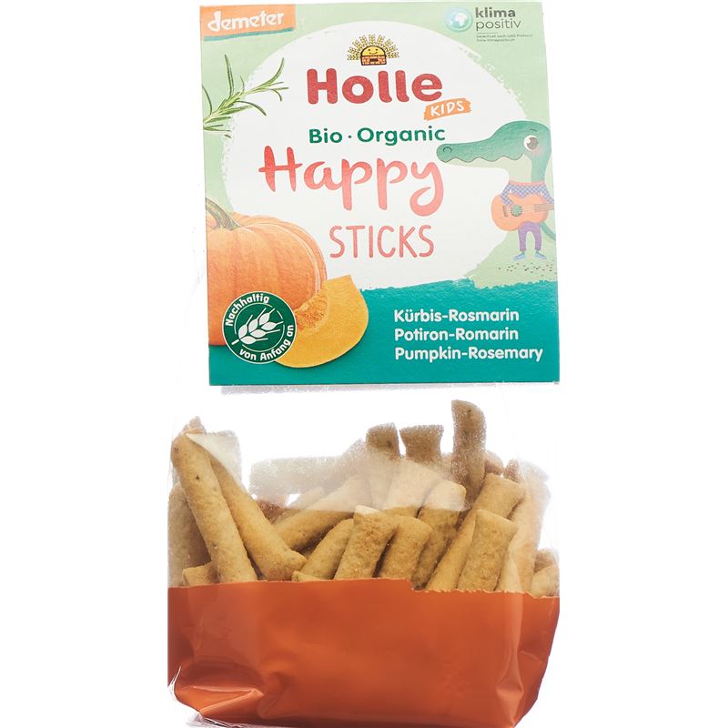 HOLLE Happy Sticks Kürbis mit Rosmarin Btl 100 g