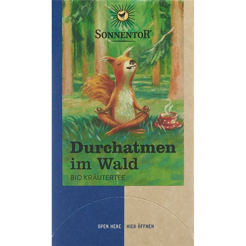 SONNENTOR Durchatmen im Wald Tee BIO Btl 18 Stk