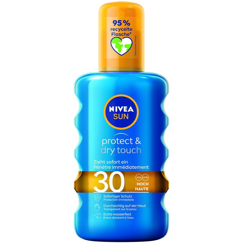 NIVEA Protect&Dry Touch Sonnenspray LSF30 200 ml