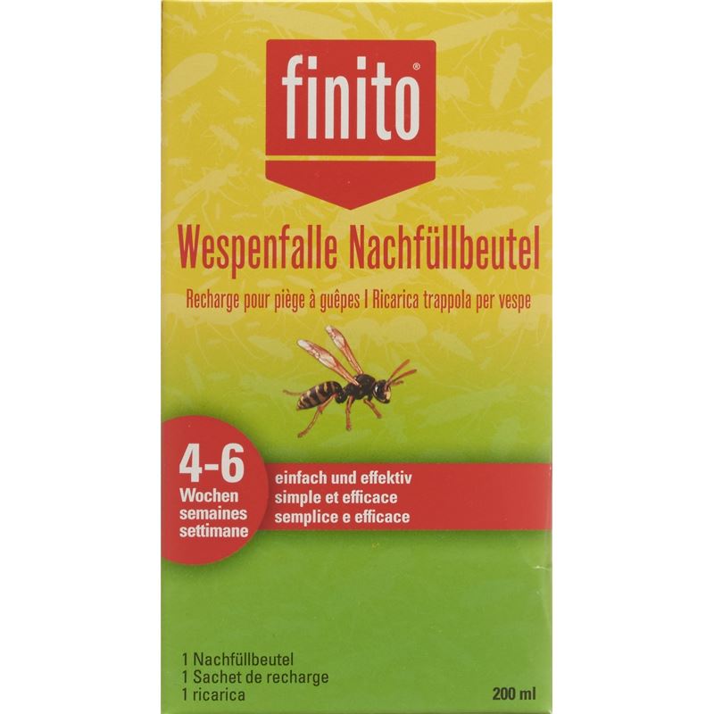 FINITO Wespenfalle Nachfüllbeutel 200 ml