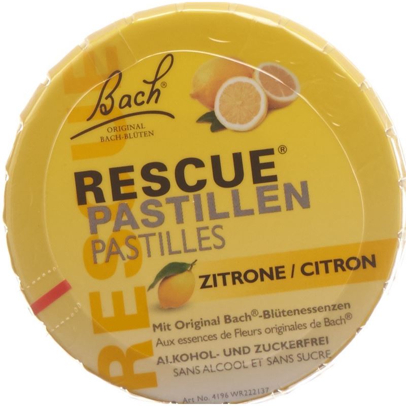 RESCUE Pastillen Zitrone Ds 50 g