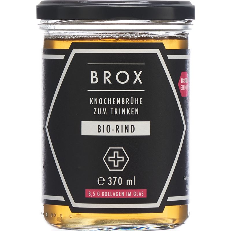 BROX Knochenbrühe Rind Glas 370 ml