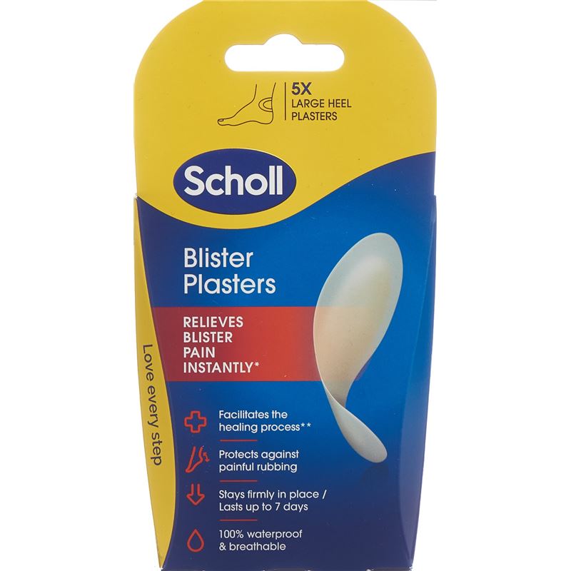 SCHOLL Blasenpflaster Fersen (neu) 5 Stk