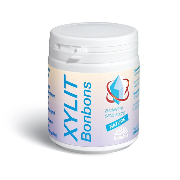 BIOSANA Xylit Bonbons Nature 80 Stk