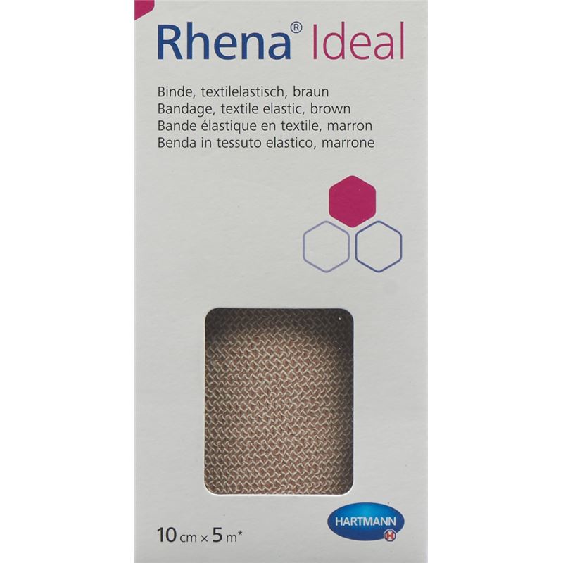 RHENA Ideal Elastische Binde 10cmx5m hautf