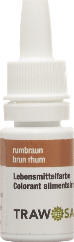 TRAWOSA Lebensmittelfarbstoff rumbraun 10 ml