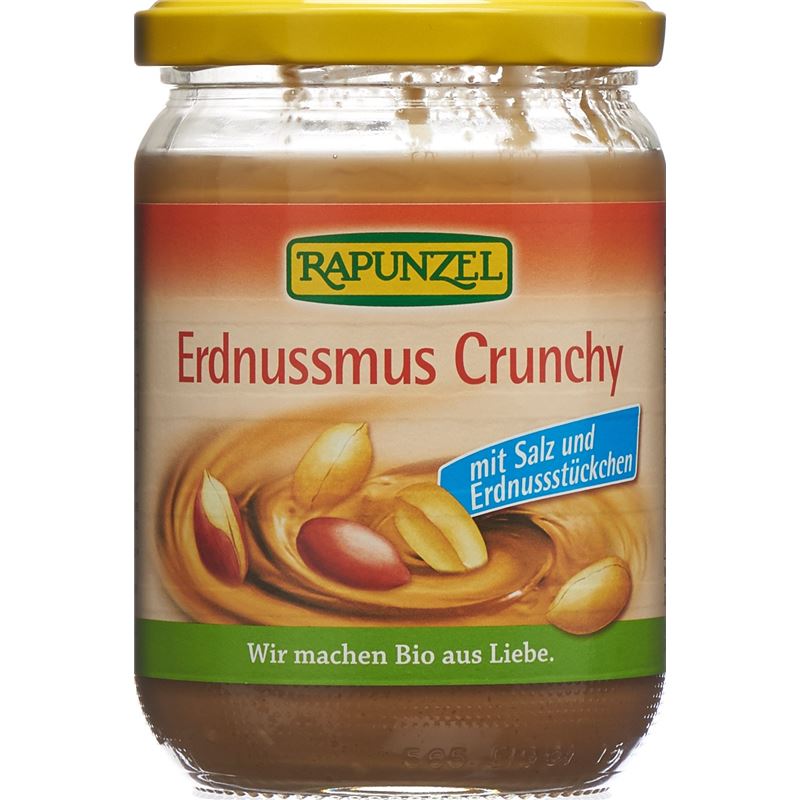 RAPUNZEL Erdnussmus Crunchy mit Salz 500 g