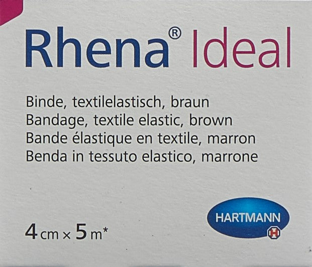 RHENA Ideal Elastische Binde 4cmx5m hautf