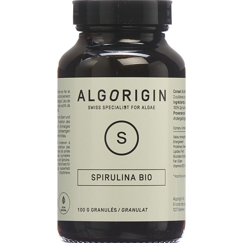 ALGORIGIN Spirulina Gran Bio Fl 100 g