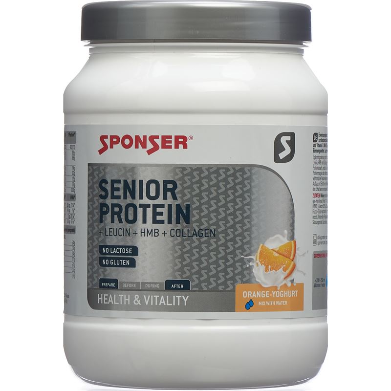 SPONSER Senior Protein Plv Orange Yoghurt 455 g