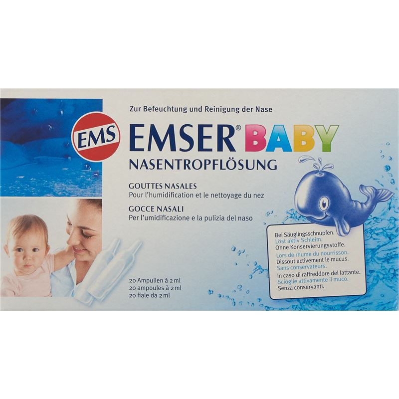 EMSER Baby Nasentropflösung 20 Amp 2 ml