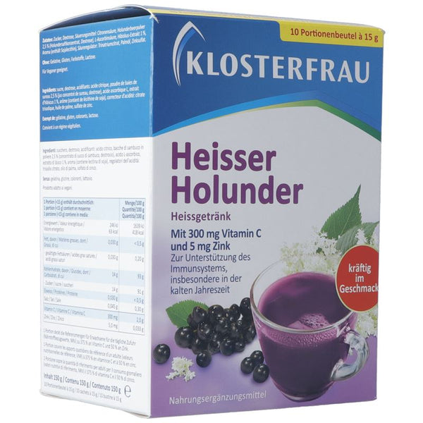 KLOSTERFRAU Heisser Holunder 10 Btl 15 g