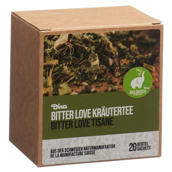 DIXA Bitter Love Tee BIO Py Btl Box 20 Stk