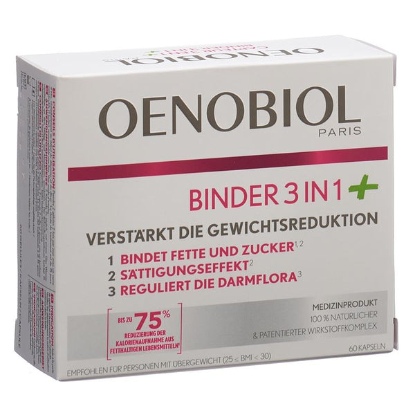 OENOBIOL Binder 3 in 1 PLUS Kaps 60 Stk