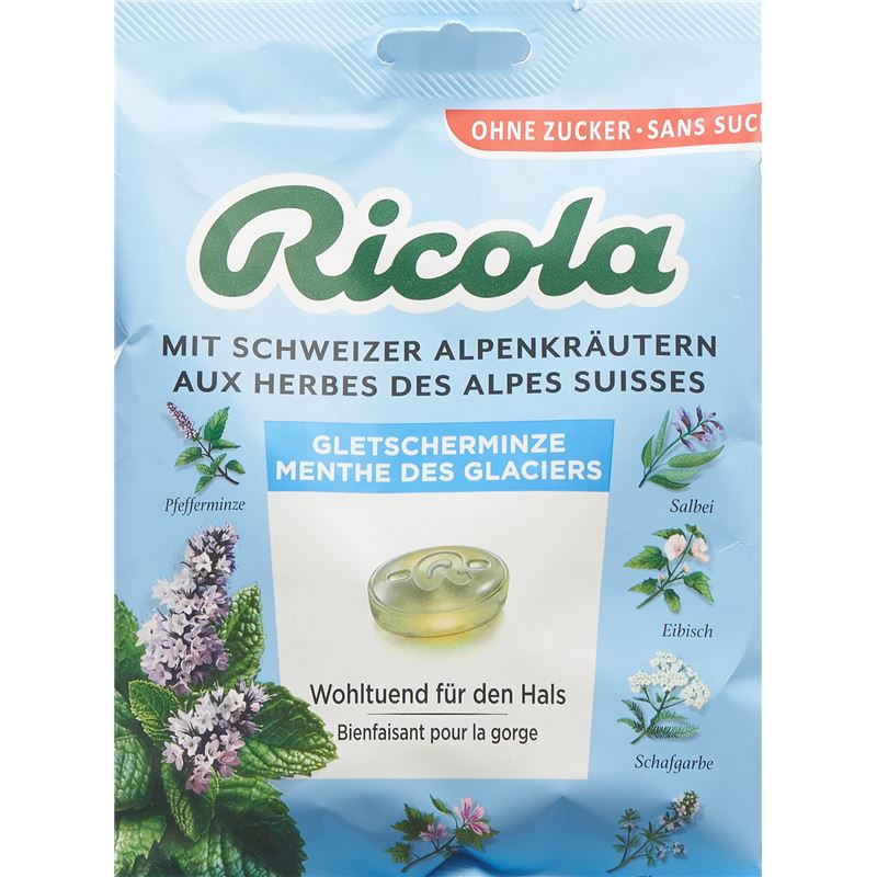 RICOLA Gletscherminze Bonb oZ m Stevia Btl 125 g