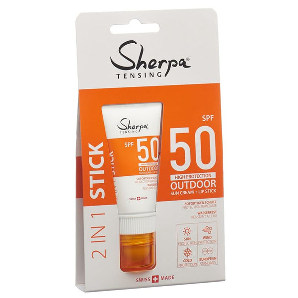 SHERPA TENSING Kombistick SPF50/30