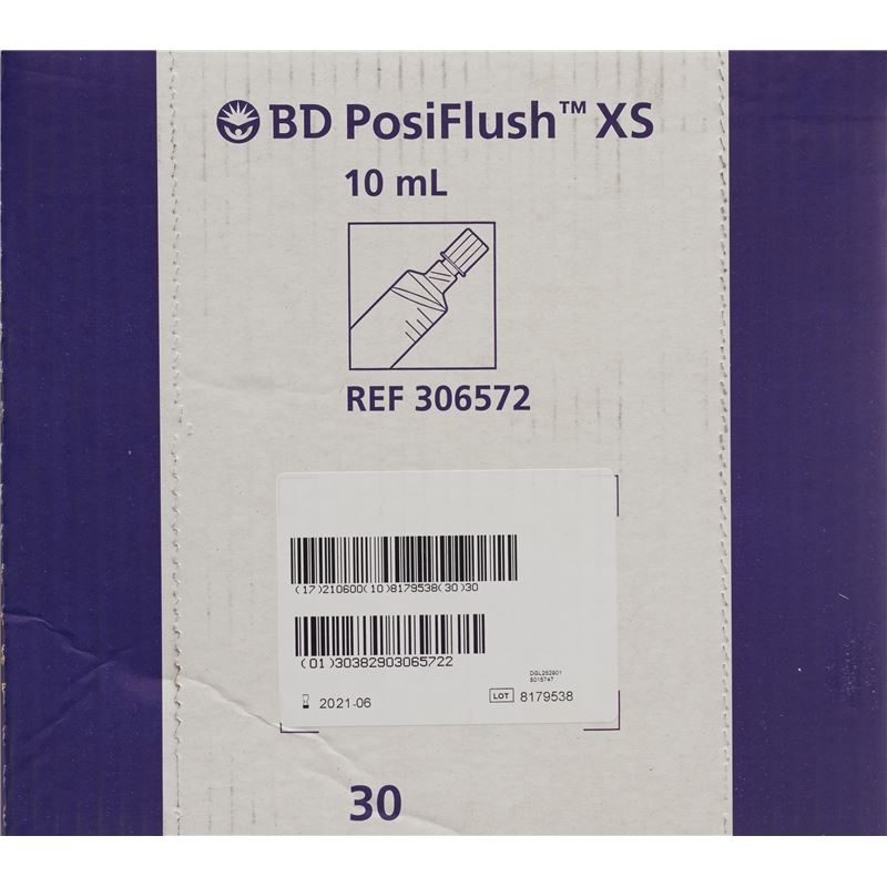 BD POSIFLUSH XS Spülsystem NaCl 0.9% 30 x 10 ml