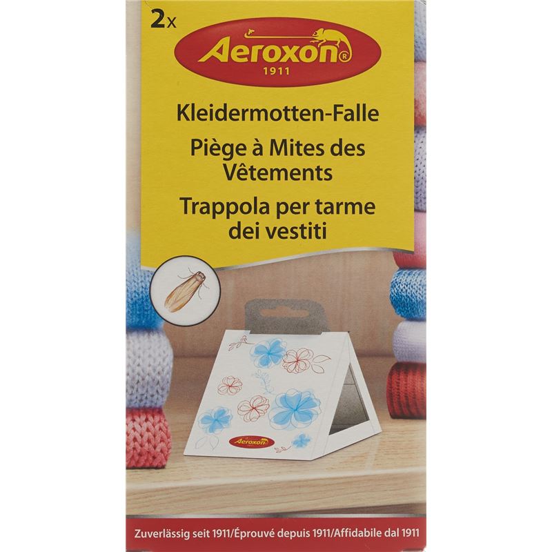 AEROXON Kleidermotten-Fallen 2 Stk