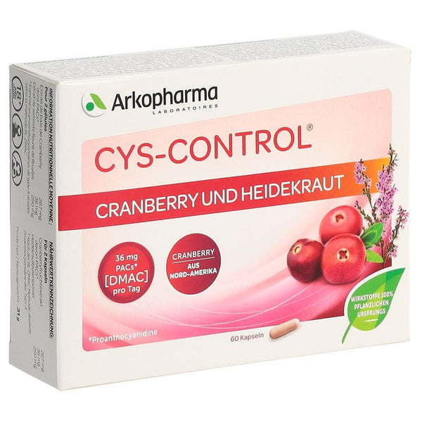 CYS-CONTROL Kaps Cranberry und Heidekraut 60 Stk