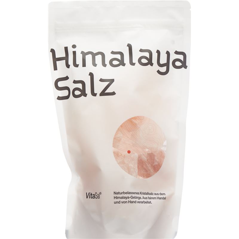 VITASAL Kristallsalz Himalaya Brocken PE Btl 800 g