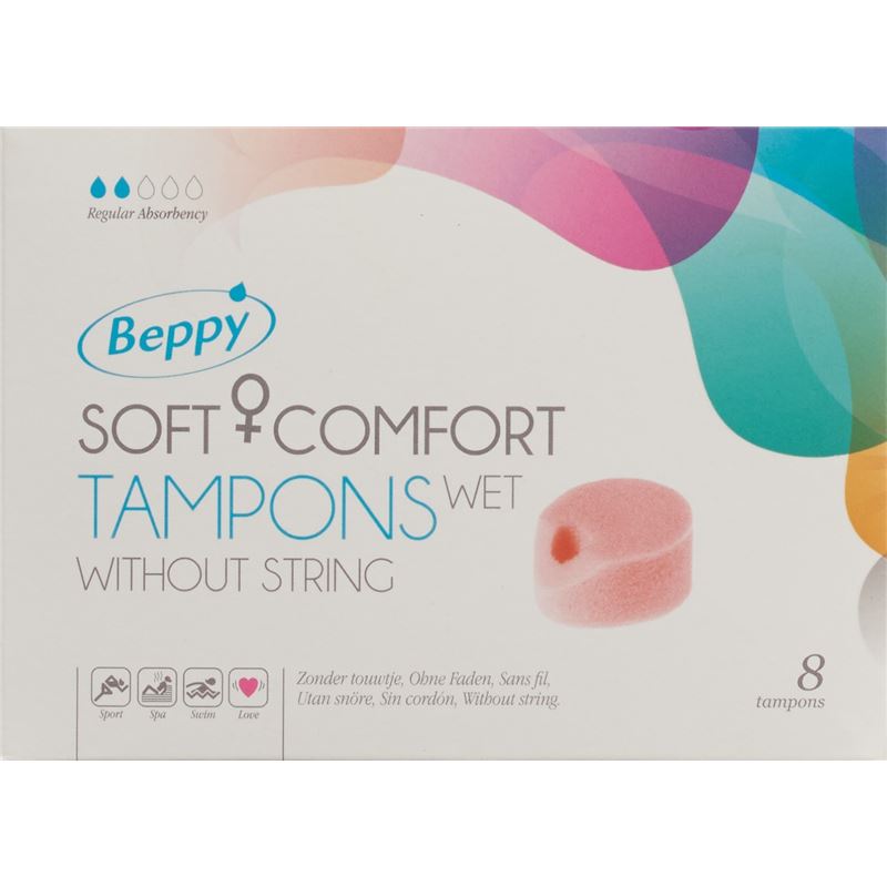 BEPPY Soft Comfort Tampons Wet 8 Stk