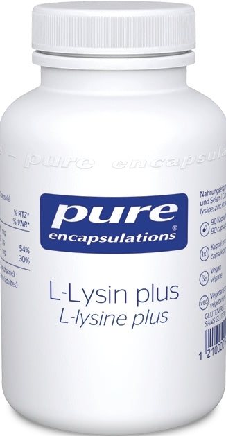 PURE L-Lysin Plus Kaps Ds 90 Stk