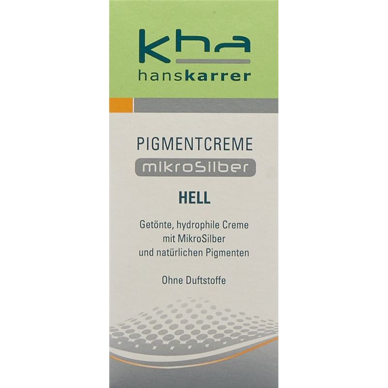 HANS KARRER Pigmentcreme MikroSilber hell 20 ml