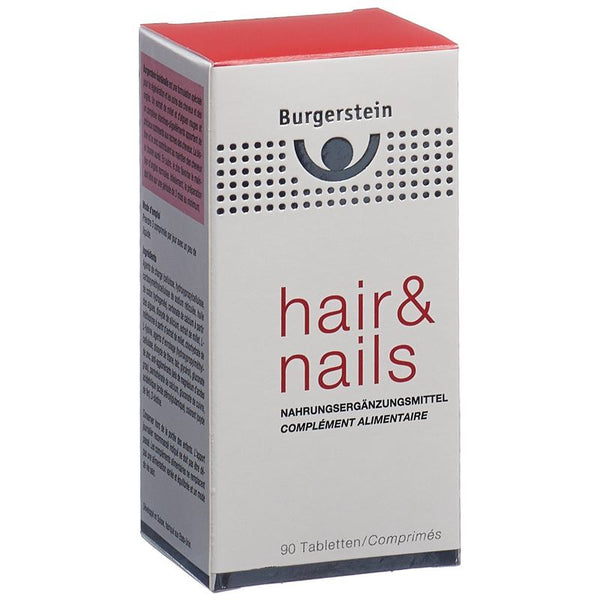 BURGERSTEIN Hair & Nails Tabl 90 Stk