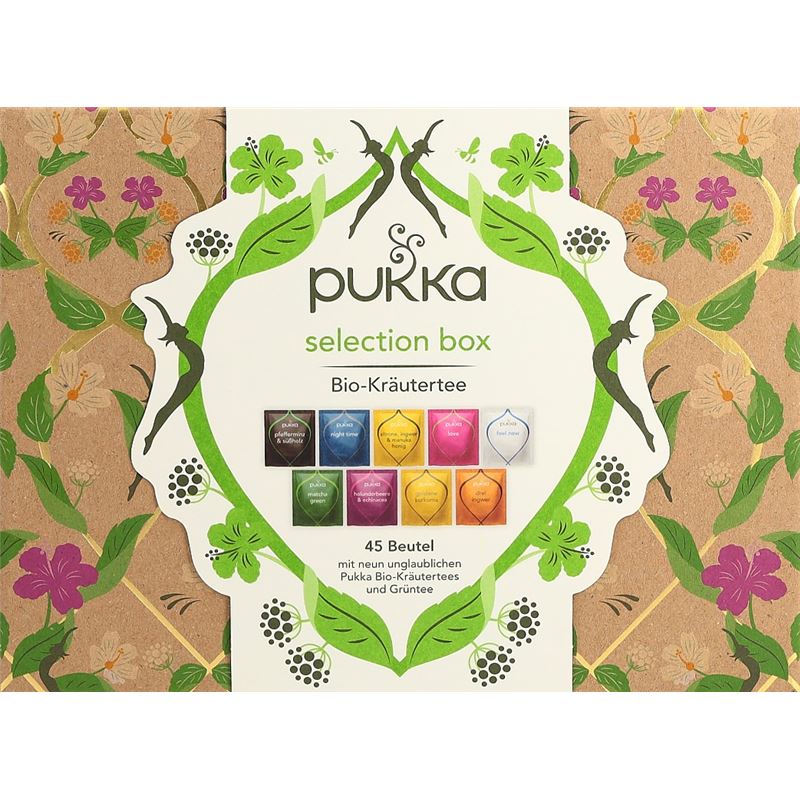 PUKKA Selection Box Tee Bio DE Btl 45 Stk