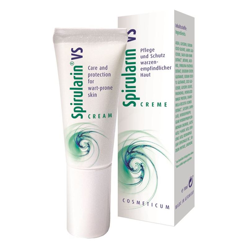 SPIRULARIN VS Creme Pflege Schutz Warzen Tb 10 ml