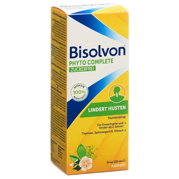 BISOLVON Phyto Compl sugar free Hustensirup 120 ml