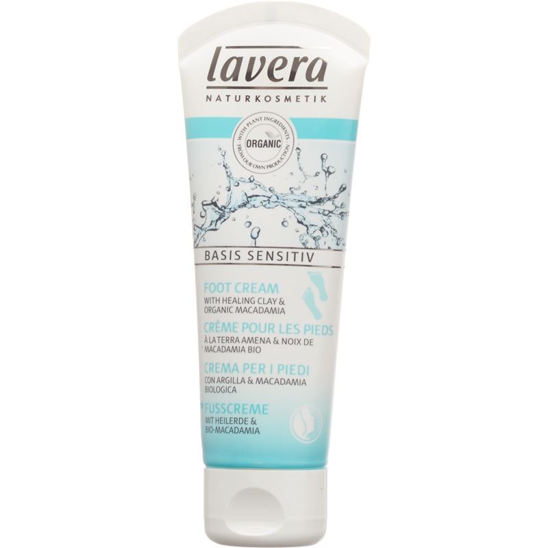 LAVERA Fusscreme basis sensitiv Tb 75 ml