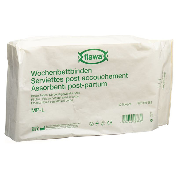 FLAWA Wochenbettbinden MP-L 10 Stk