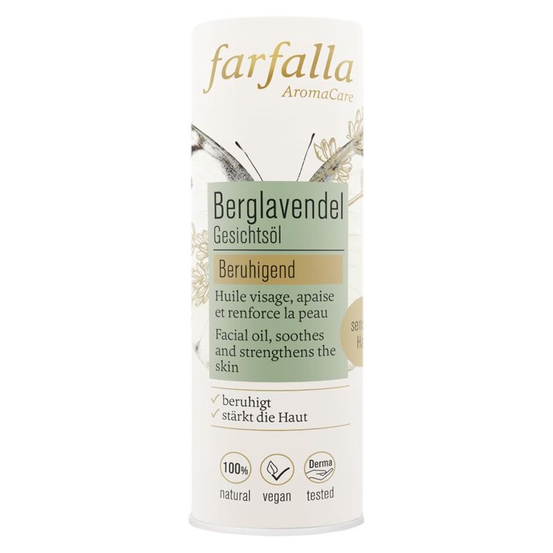 FARFALLA Gesichtsöl Berglavendel 15 ml