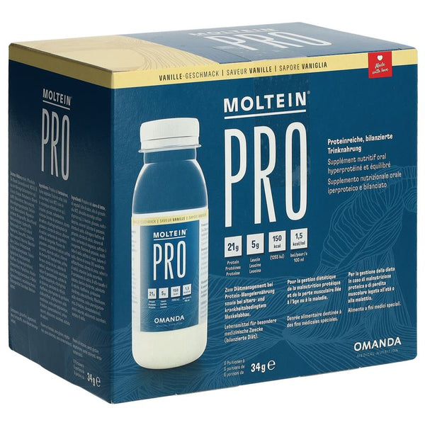 MOLTEIN PRO 1.5 Vanille 6 Fl 34 g