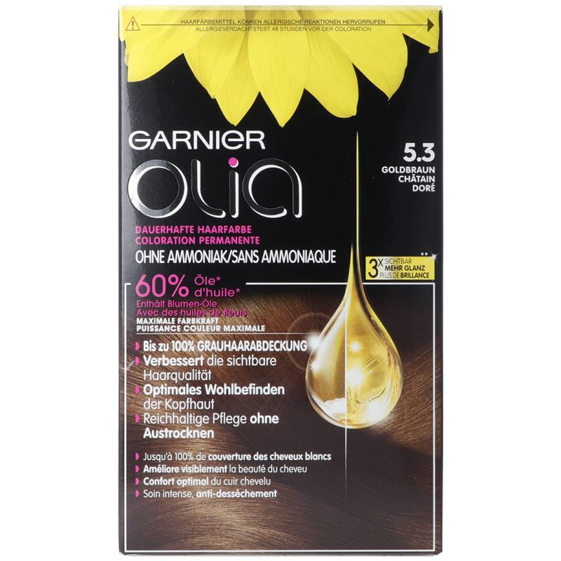 OLIA Haarfarbe 5.3 Goldbraun