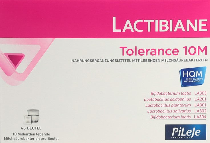 LACTIBIANE Tolerance 10M Btl 45 Stk