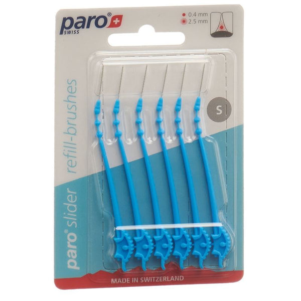 PARO slider refill-brushes S 6 Stk