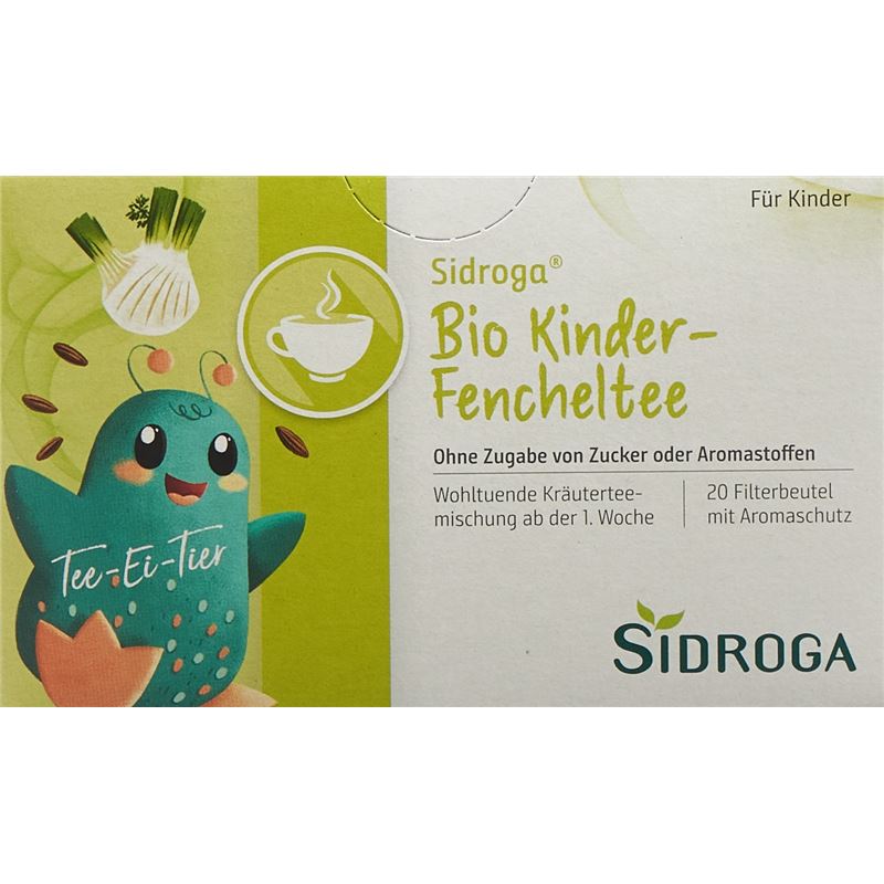 SIDROGA Bio Kinder Fencheltee 20 Stk