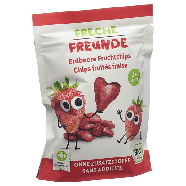 FRECHE FREUNDE Fruchtchips Erdbeere 12 g