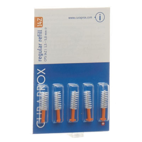 CURAPROX CPS 14Z Interdentalbürste orange 5 Stk