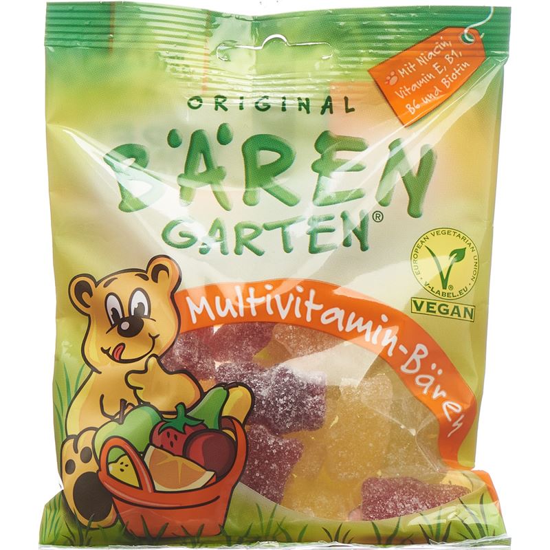 SOLDAN BÄRENGARTEN vegane Multivitamin-Bären 125 g