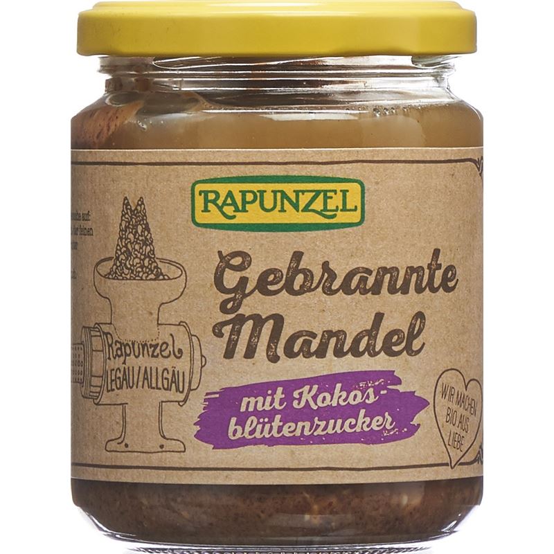 RAPUNZEL Creme gebr Mandel Kokosblütenzucker 250 g