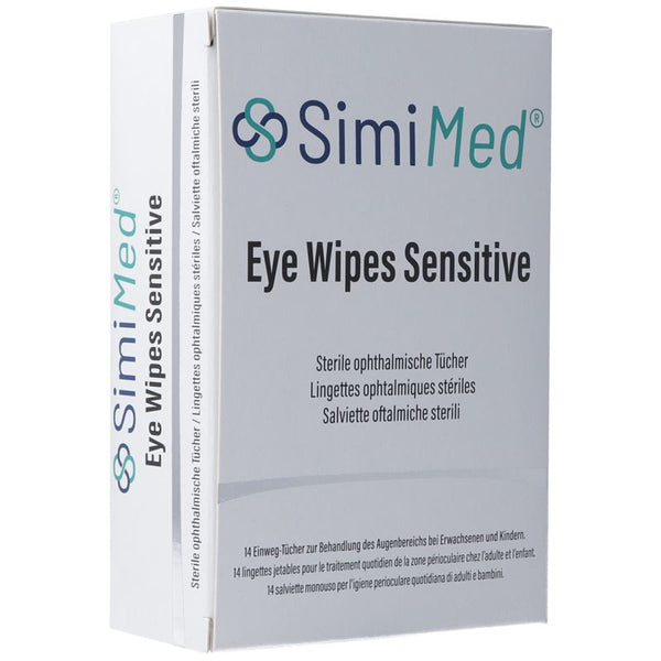 SIMIMED Eye Wipes Sensitive Btl 14 Stk