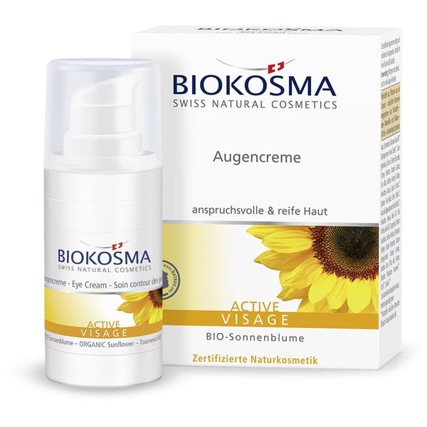 BIOKOSMA ACTIVE Visage Augencreme 15 ml