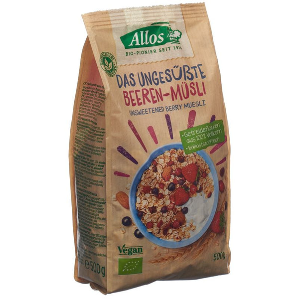 ALLOS Das ungesüsste Beeren-Müsli Btl 500 g